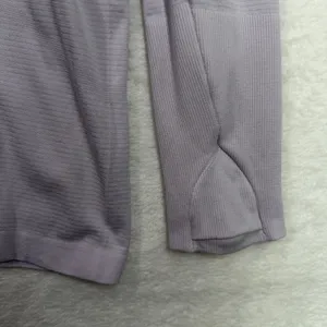 Lululemon Size 16 Swiftly Tech Long Sleeve 2.0 Lilac Purple Activewear Top thumbnail 4
