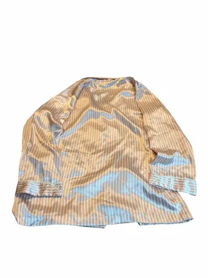 Victoria's Secret classic striped pajama top thumbnail 4