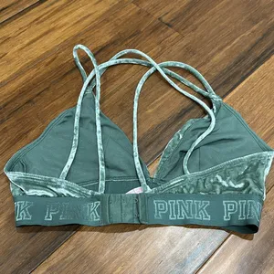 Victoria’s Secret black velvet bralet thumbnail 2