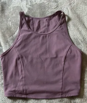All In Motion Purple workout top thumbnail 1