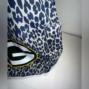 NFL Green Bay Packers Tailgate Canvas‎ Tote Bag Purse Football Beach Gym Leopard thumbnail 7