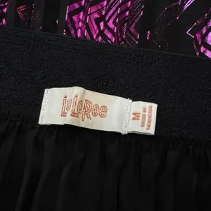 NWT LuLaRoe Jill skirt in a metallic violet medium thumbnail 3