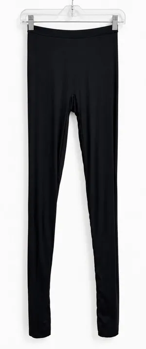 Naked Wardrobe Closed Toe Pantyhose Leggings Black Size Small thumbnail 1