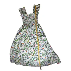 Hill House Stephanie Fishwick‎ Nap Dress XS Mulitcolor Garden Veggies Colorful thumbnail 8