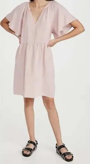 VELVET Danielle Linen Dress Size XS‎ thumbnail 1