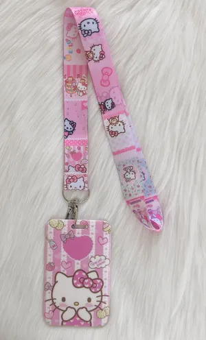 Hello Kitty lanyard with Id/ card holder thumbnail 2