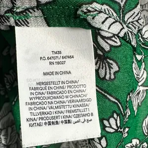 Boden Kelly Green Floral Blouse Sheer Long Sleeve Feminine Romantic Fall thumbnail 8