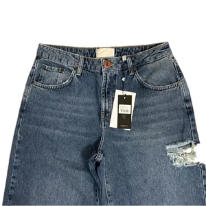 Revolve One Teaspoon Blue Mid Waist Wide Leg Jackson Jeans(Size 28) thumbnail 12