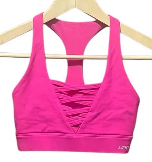 Lorna Jane Stand Out Max Support Bra Babin Pink Size Small‎ thumbnail 1