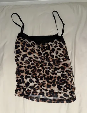 Cheetah Top Shein thumbnail 1