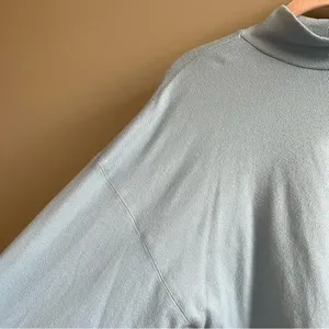 ✨ Altar’d State Light‎ Blue Mock Neck Long Sleeve Top Small thumbnail 4