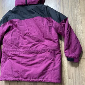 Vintage L.L.Bean Jacket Women's M Gorpcore 1990s Full Zip Hooded Purple Outdoor thumbnail 13
