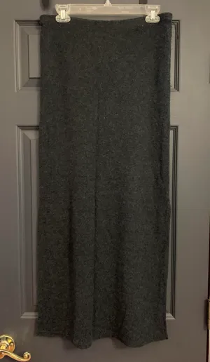 Joe Benbasset Fleece Gray Sweater Skirt thumbnail 1