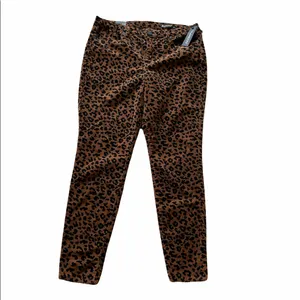 NWT BlankNYC Leopard Corduroy Mid-Rise Skinny Jeans SZ-31 Brown Black thumbnail 7