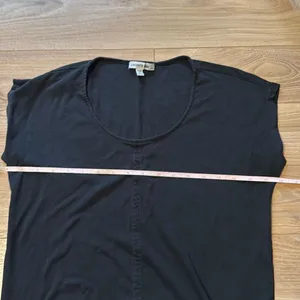 Lacoste women's black 100% cotton t-shirt size‎ 38 thumbnail 5