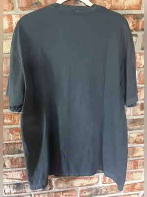 Comfort Colors Pepper Short Sleeve Tee with embroidered Pink Bow thumbnail 3