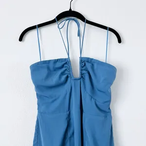 Abercrombie Halter Maxi Plunge Dress thumbnail 5