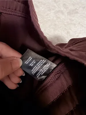 32 degrees small Women's Burgundy Drawstring Joggers thumbnail 4