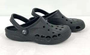 Crocs Baya Clog Black Foam Slip On Shoes Men's 5 / Women's 7 thumbnail 1