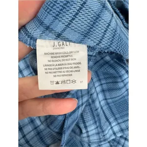 John Galt Blue Plaid Cara Mini Skirt Brandy Melville Preppy‎ Y2K thumbnail 7