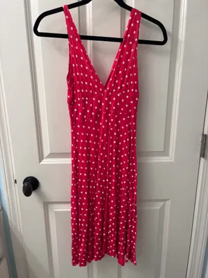 Twenty One Rayon V-Neck Midi Dress thumbnail 3