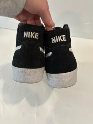 Nike SB Zoom Blazer Black Suede Sneaker thumbnail 6