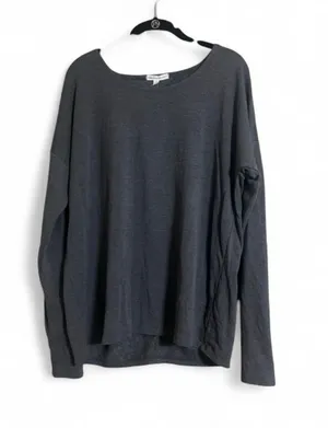 Threads 4 Thought Sweater Sz L Kelli Open Back Overlay MODAL Blend Everday Wear thumbnail 1