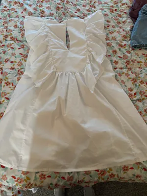 White mini dress thumbnail 2