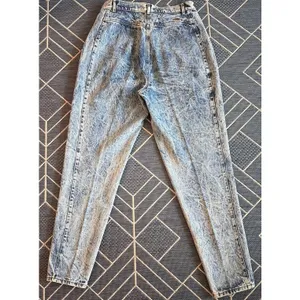 Vintage CHIC Acid Wash Pleated Jeans High Rise Tapered 80s Indie Streetwear USA thumbnail 10