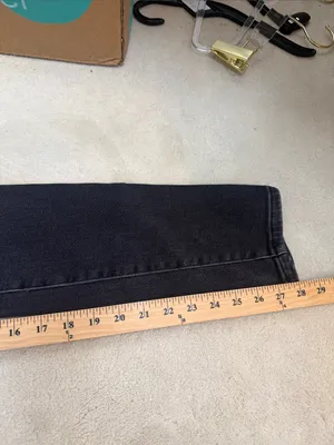 Good American Good Classic High Rise Ankle Denim Jeans Faded Black Size 6/28 thumbnail 12