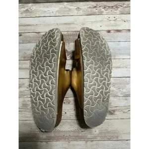 Birkenstock Arizona Soft Footbed Sandal Metallic Size 41 10 Copper Slip-on Boho thumbnail 12
