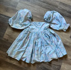 Cute Tie Dye Printed Dress Multiple Size M thumbnail 3