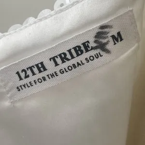 12th Tribe M Womens White Sequin Mini Dress Adjustable Straps Slip Lined Sexy EU thumbnail 9