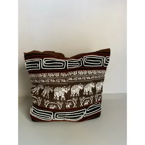 Elephant Print Boho Hobo Shoulder Bag Brown Tribal Ethnic Tote Purse Women thumbnail 2