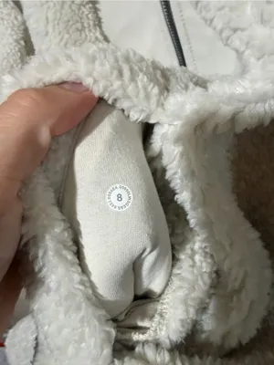 Lululemon Collarless Textured Fleece Full Zip thumbnail 5