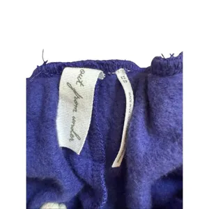 Urban outfitters Purple Baggy Fold Over Purple Sweatpants Straight Leg XS thumbnail 5