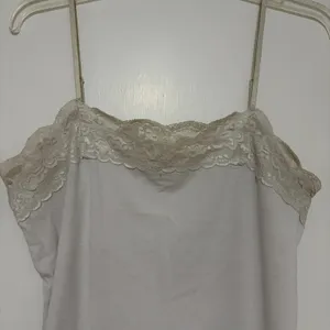 Cato Cami Tank Top with Lace Trim Boho Feminine M Y2K Going Out Spaghetti Strap thumbnail 5