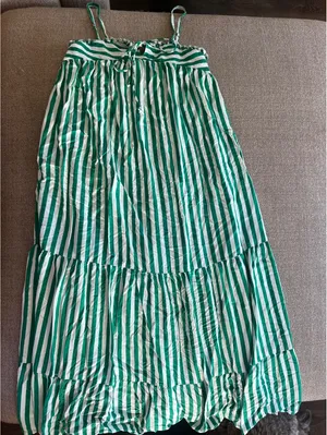 Haute Hippie Striped Midi Dress thumbnail 1