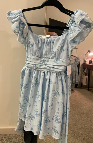 Altar'd State Emma Floral Mini Dress thumbnail 3