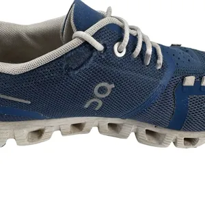ON‎ Women's Cloud 5 Running Shoe Denim/White Blue Size 8.5 thumbnail 7