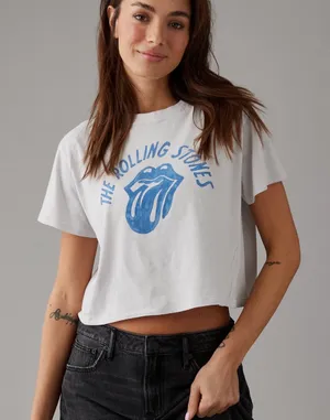 American Eagle Cropped Tee thumbnail 1