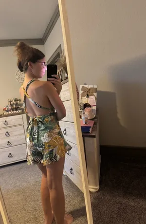 American Threads Romper Floral thumbnail 2