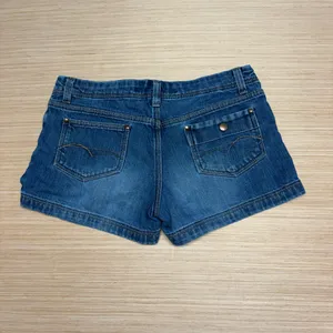 Vintage 90s Y2K American Eagle Denim Jean Shorts Womens 4 Button Fly Low Rise thumbnail 8