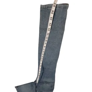 Free People Skinny Jeans Women's 28 Light Wash Stretch Ankle Denim thumbnail 4