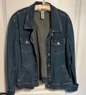 Sag Harbor Charcoal Denim Jacket thumbnail 1