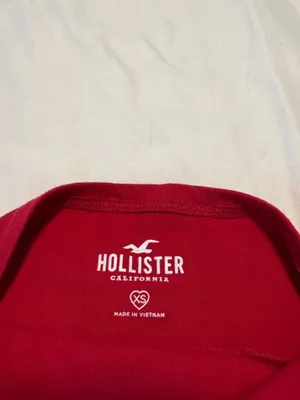 Hollister Red Halter Top thumbnail 3