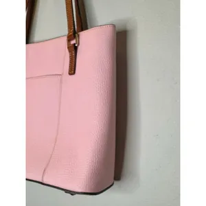DOONEY & BOURKE Pale Pink Pebbled Leather Lexington Shopper Shoulder Bag thumbnail 10