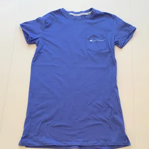 Champion Women’s Small Periwinkle Blue Pocket Tee Nightshirt Sleep Shirt thumbnail 1