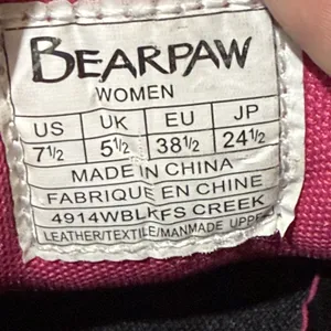 BEARPAW Trail Shoes Women Sz 7.5‎ Hiking Outdoor Gorpcore Sneakers Granola Girl thumbnail 8
