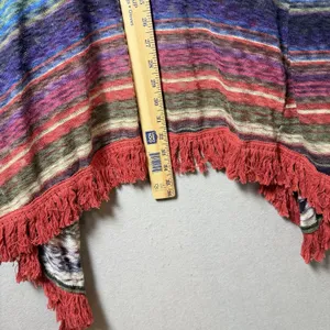 John Paul Richard Asymmetrical Open Cardigan Sweater Mullticolor Women's size M thumbnail 10